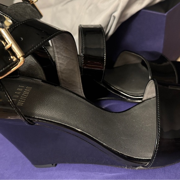 Stuart Weizman wedge sandals size M8.5 - Picture 2 of 10